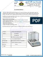 Data Sheet RFQ#PR - 10195840 - Analytical Balance