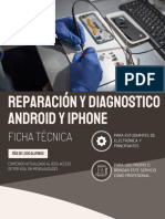 Ficha Técnica Reparación y Diagnóstico de Celulares Android Iphone