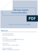 1121 - Eeb110b - Course Info