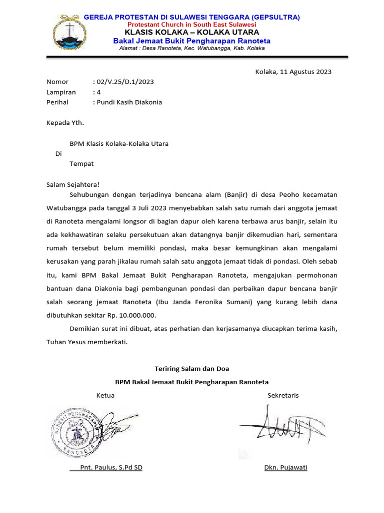 Gereja Protestan Di Sulawesi Tenggara | PDF