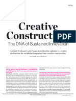 Creative Construction - The DNA of Sustained Innovation