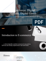 E-Commerce Digital Markets, Digital Goods - Bil