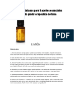 100 Usos Limon Menta Lavanda