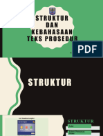 Struktur Dan Kebahasaan Teks Prosedur