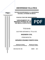 Tesis "Aseguramiento de La Calidad Mediante Pruebas de Laboratorio de Una Mezcla Asfaltica en Caliente