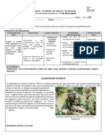 3 Sec. Ficha de Trabajo Balanceo de Ecuaciones Quimicas