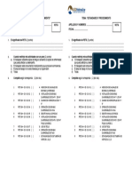 Examen - Estándares y Procedimientos Escritos de Trabajo Seguro - Falta Actaulizar