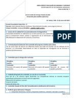 A Ejercicio Desarrollo Plan Analítico (Ejercicio) CTE 16