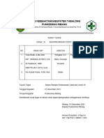 Surat Tugas Vaksin Des 2021