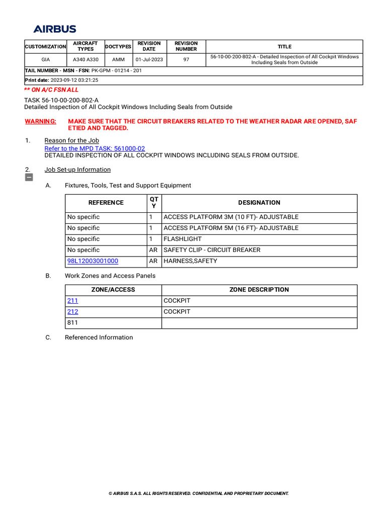 Cockpit Window Inspection Guidelines | PDF | Cockpit | Aviation