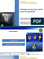 Psikologi Investasi & CAPM