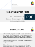 Hemorragia Post Parto Dra Valeria Veliz Valle Archivo