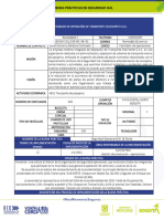 Ficha de Buenas Prácticas - 2021 - SI18 NORTE S.A.S - 0