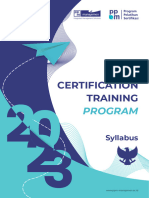 Certification Training Program Syllabus 2023