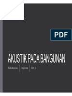 Akustik Pada Bangunan