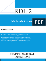 Research Definition Sources