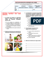 Evaluacion de Naturales II Periodo 2023