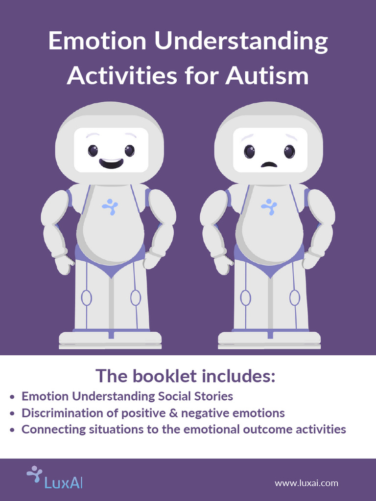 Emotion Understanding Activity Booklet For Autism | Download Free PDF ...
