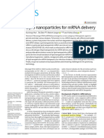 Reviews: Lipid Nanoparticles For mRNA Delivery