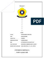 Em - Tugas 7 - Endah Dhita Pratiwi - 03012622024004 - Fenomena Perpindahan Lanjut - Bku Tek. Lingkungan Regular