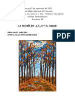 Teoria de Laluz y El Color - Andrea Romero