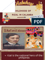 Rizal Childhood