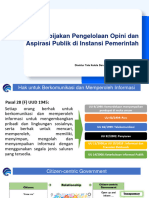 Paparan Bimtek Kebijakan Pengelolaan Opini Dan Aspirasi Publik 20230815