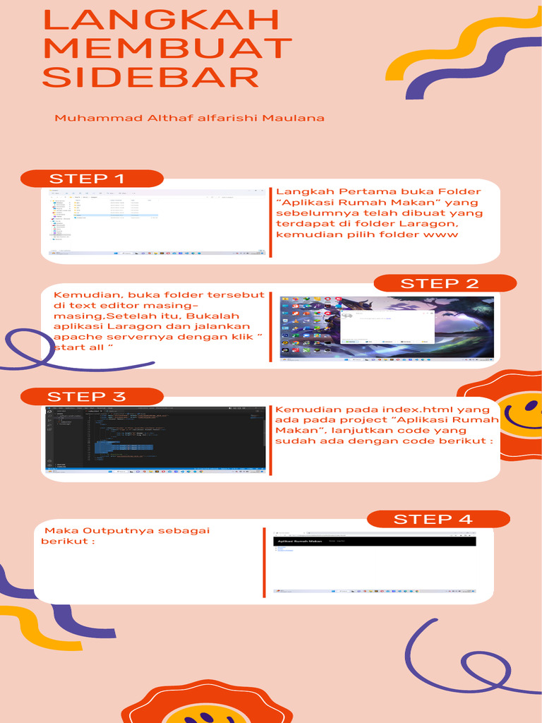Cara Membuat Sidebar di Aplikasi PHP | PDF | Komputer