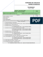 2023 Horse Show Schedule2023