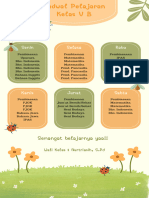 Jadwal Pelajaran V B