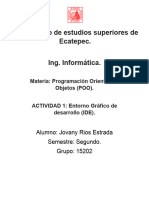 ACTIVIDAD 1 Entorno Gráfico de Desarrollo (IDE)