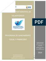 3d4110 Programa de Saneamiento Fiscal y Financiero HDV