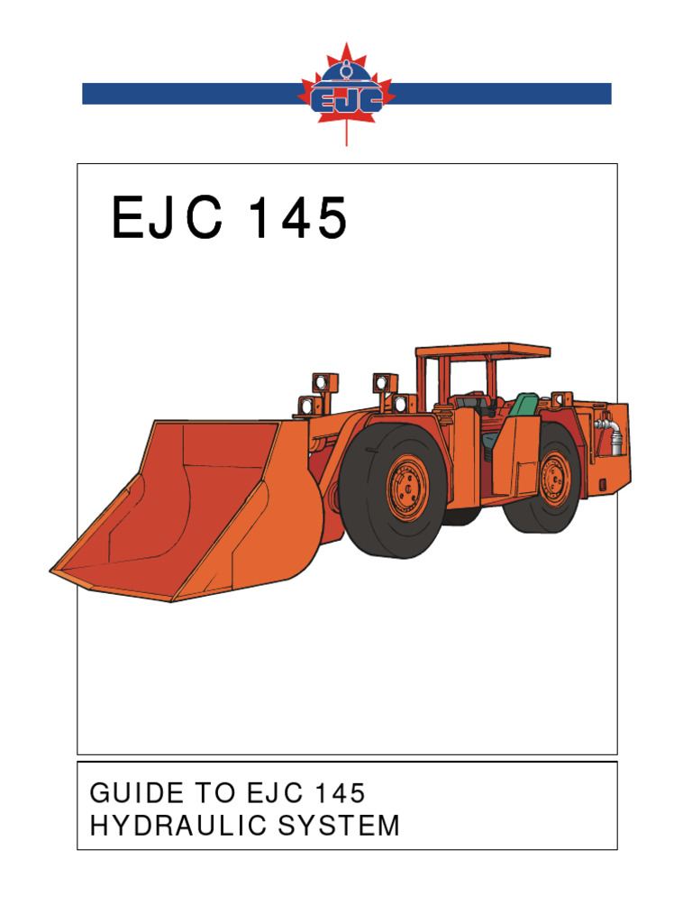 EJC 145 Hydraulic System Overview | PDF | Pump | Valve