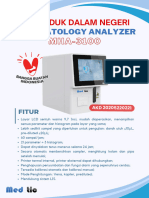 Brosur - Medtic Hematology Analyzer - MHA-3100