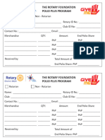 GM5 Merchandise Form