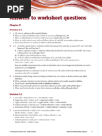 Chemistry Worksheet 5