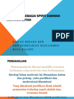 PURIFIKASI Sebagai Spirit Dakwah Muhammadiyah