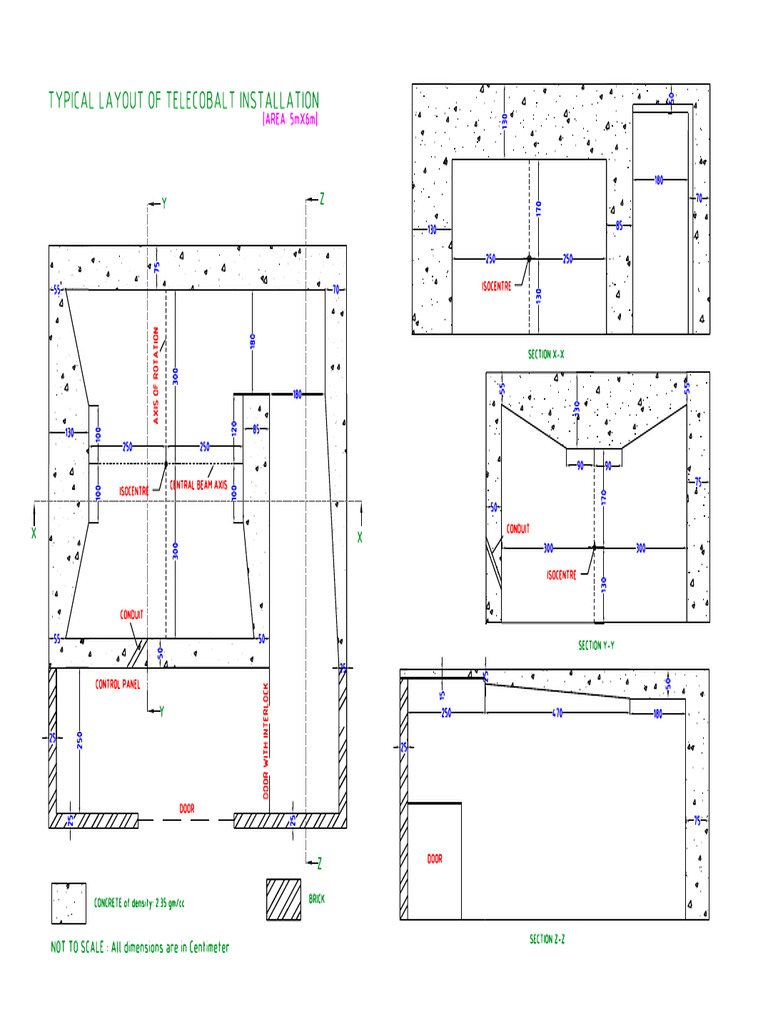 Typical Telecobalt Installation Layout | PDF