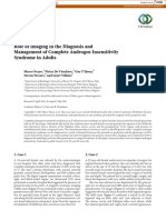 Case Report: Role of Imaging in The Diagnosis and Management of Complete Androgen Insensitivity Syndrome in Adults