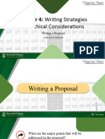 Writing A Proposal