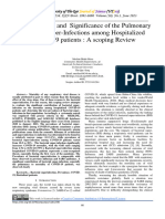 The Prevalence and Significance of The Pulmonary Bacterial Super-Infections Among Hospitalized COVID-19 Patients: A Scoping Review
