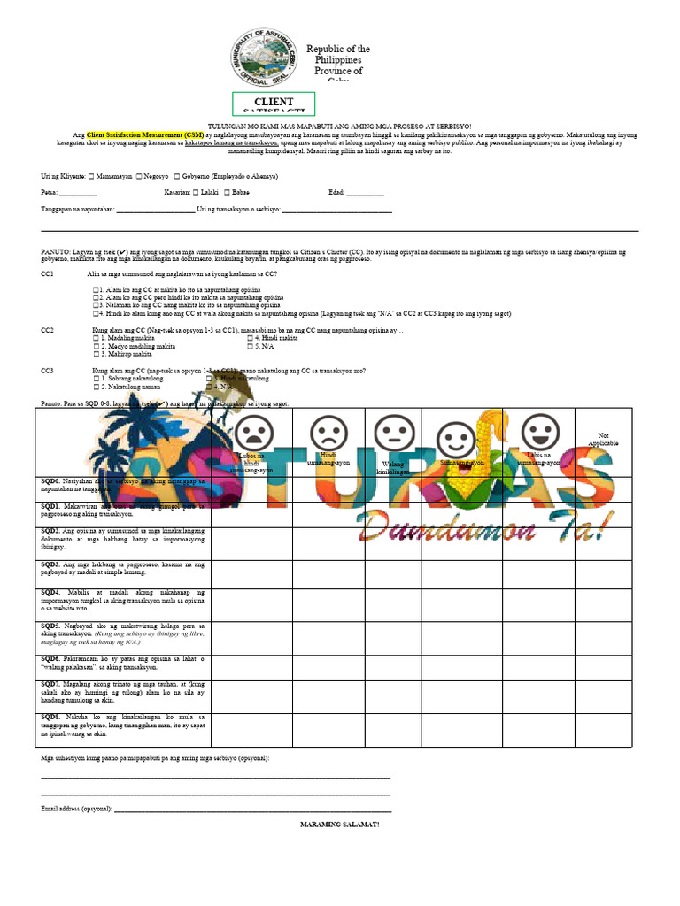 Client satisfaction measurement pdf