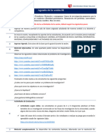 Agenda Sesión 1