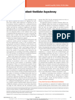 Management of Patient-Ventilator Asynchrony