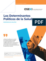 Determinantes Politicos Salud