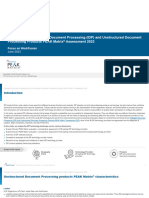 Everest Group Intelligent Document Processing and Unstructured Document Processing Products PEAK Matrix Assessment 2023