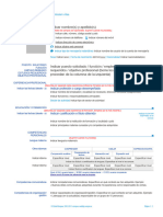 Plantilla CV Europass