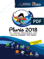 Juegos Plurinacionales Reglamento