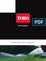 Toro Golf Catalog 2022
