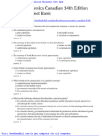 Macroeconomics Canadian 14th Edition Mcconnell Test Bank